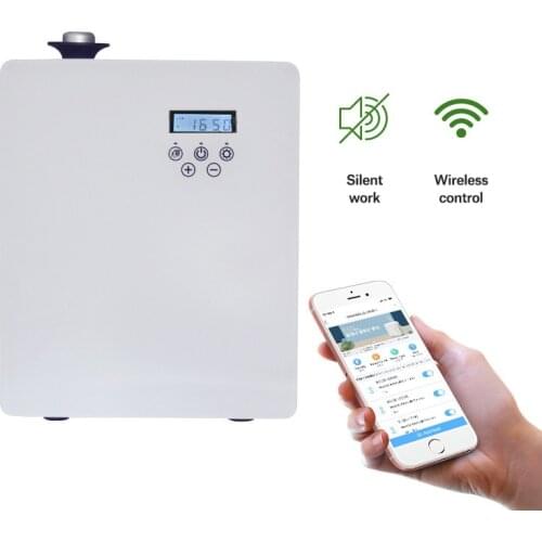 Wifi APP Control Scent Aroma Diffuser HVAC Essential Oil Fragrance Machine For Home Hotel Office Shop DC12V 600-3000CBM