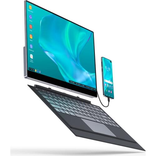 2021 Newest EVICIV X Pro 15.6 Inch Lapdock Monitor 1080P/4K LCD Screen IPS Pannel Display For SAMSUNG Dex Raspberry Pi 4 Laptop