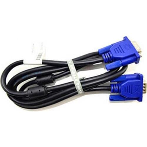 10pcs 1.5 m Shielded VGA Cable Connector Video Cable Adapter Display Cable VGA Data Signal Line 15Pin