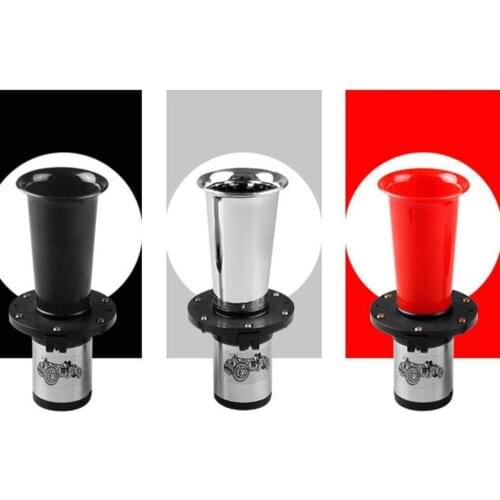 12V Large Chrome Retro/Antique Style Classic 110Db Car Trumpet/Klaxon Horn Hot Selling Market Trend Car Horn
