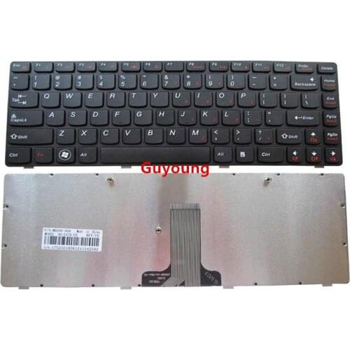 Laptop US English keyboard for LENOVO G470 V470 B470 B490 G475 B475E V480C B480 M490 B475 V480 M495 Black