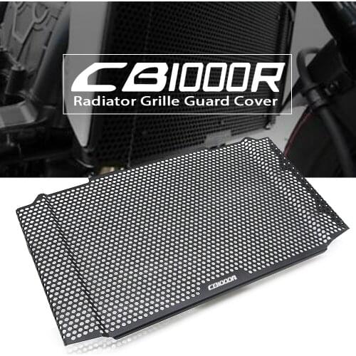 CB1000R Motorcycle Accessories CNC Radiator Grille Guard Cover Protection Aluminum Black For Honda CB 1000R CB1000 R 2018-2019