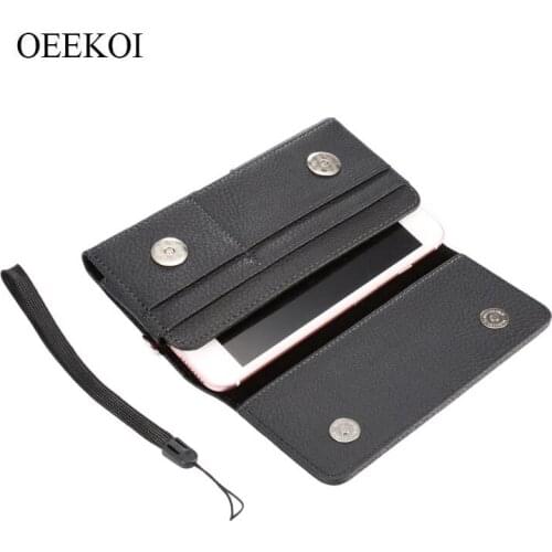 OEEKOI Lichee Pattern Card Slots Holder Pouch Case for Nokia Lumia 1520/1320/735/635/625/1020/925/920