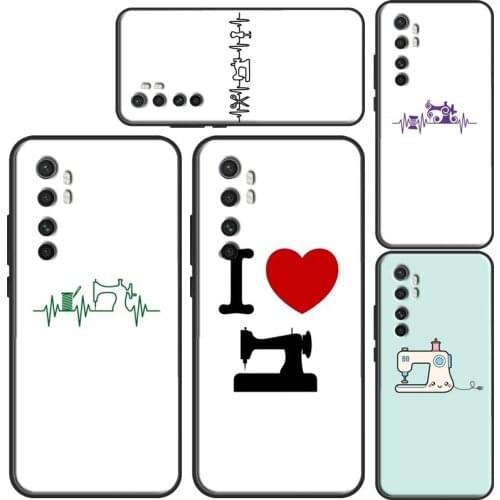 Heart beats for sewing machine Phone Case For POCO X3 Pro M3 F3 Cover For Xiaomi Mi Note 10 Lite Mi 11 Ultra 9T 10T Pro