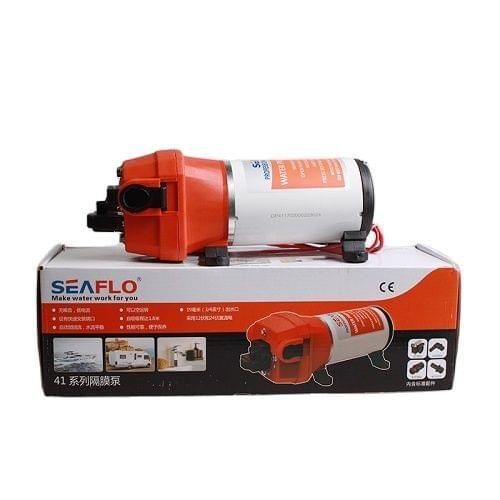 SEAFLO 41 Series DC Diaphragm Pump 12V/24V 3-17LPM 17-60PSI Fresh Water Pump Marine Boat RV