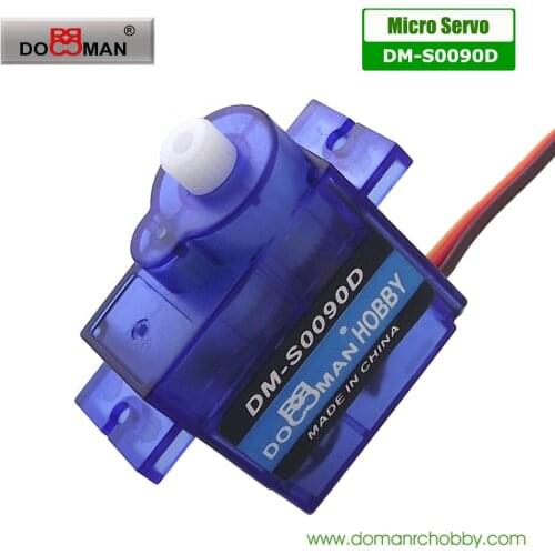 DOMAN RC 10pcs/lot DM-S0090D 9g 0.08s/1.6kg.cm digital rc micro servo
