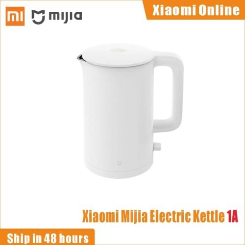 Xiaomi Mijia Electric Kettle 1a Large Capacity High Power Quick Boiling Hollow Heat Insulation Not Hot For Domestic Use