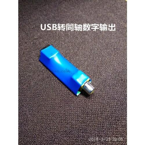 USB to Digital Coaxial Output USB to SPDIF DAC with USB Cable OTG Head