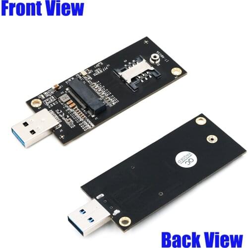 M.2 ssd USB adapter M2 NVME NGFF B Key to usb 3 3.0 converter USB3 Expansion Card with SIM 8pin Card Slot for 3G/4G/5G Module