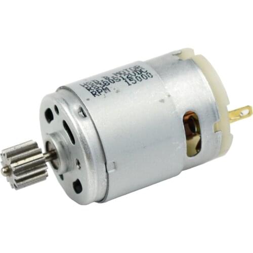 CHANCS Torque Magnetic Mini Electric Motor 380 DC 12V 15000RPM for DIY Toys Cars DIY Hobby Remote Control