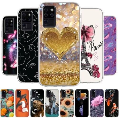 Cartoon Case For Oukitel C21 C21 Pro Cover Soft TPU Coque Capa Animal Painted Phone Fundas Bumper