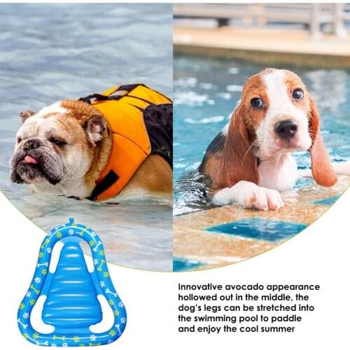 Pet Inflatable Pool Float Pet Supplies Portable Inflatable Floating Row Lightweight Outdoor Pet Dog Cat Float Water Toys For Dog