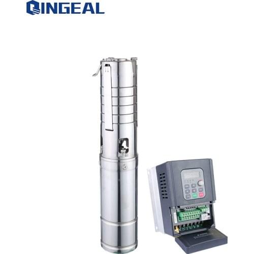 Stainless water well pump solar submersible pump for irrigation lift 100m Thailand
