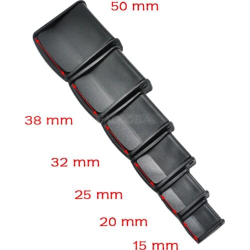 Plastic Cam Buckles Toggle Clip Molle Tactical Backpack Belt Buckle Package Accessories Black