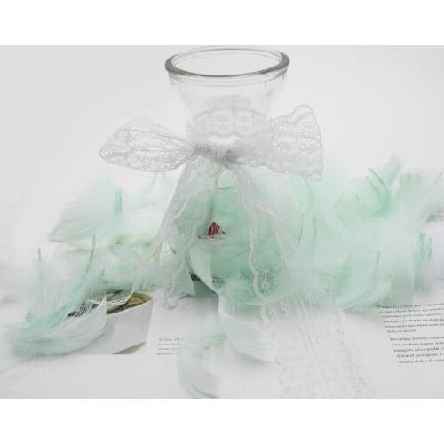 100PCS/Lot Colorful Feathers Gift Packing Material Box Filler Supplies Diy Craft Wedding Birthday Party Decoration Accessories