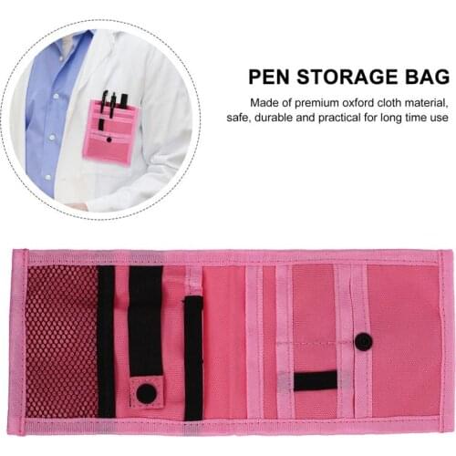 1pc Doctor Nurse Pen Pouch Inserted Holder Bag Pocket Pencil Storage Pouch Doctor Chest Pocket Small Tool Storage Bag