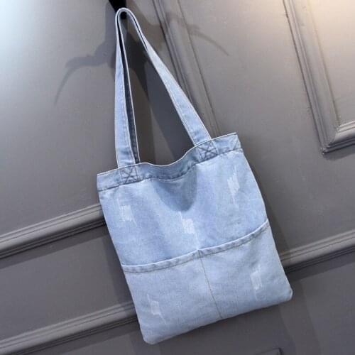 2021New Fashion Large Luxury Handbags Women Bag Designer Ladies Hand bags Big Purses Jeans BagTote Denim Shoulder Crossbody sac