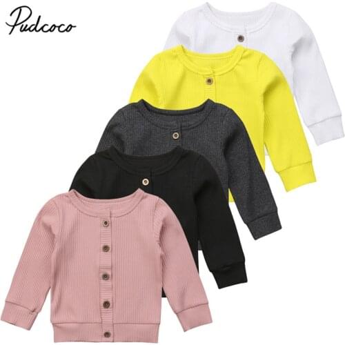Newborn Baby Girl Sweater Clothes Winter Long Sleeve Knitted Sweater Cardigan Outerwear Toddler Casual Tops 2021