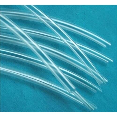 11~15mm Ultra-thin Transparent Heat Shrink Tubing Halogen-free & Soft (For professional audio headphone wire)-5/10/20 Meters