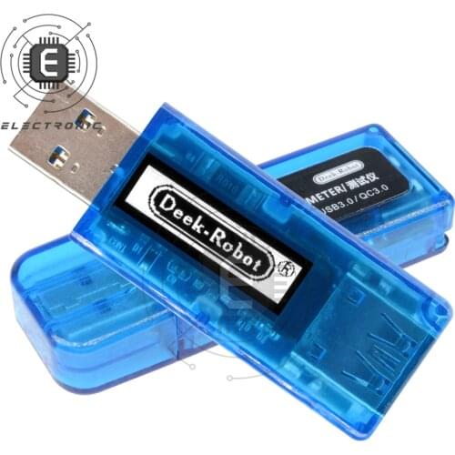 1PCS 0.91 Inch OLED Digital Display USB 3.0 Current Voltmeter Power Battery Capacity Current and Voltage Tester