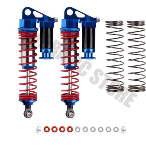 2PCS 100/110mm Metal Shock Absorber for 1/10 RC Rock Crawler Axial SCX10 AXIAL WRAITH RR10