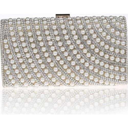 2016 High Quality Gold Evening Bag Womens Beaded Zircon Handbag Clutch Birthday Gift Party Purse Makeup Bag Mujer Bolso 12066