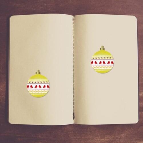 500pcs Merry Christmas Stickers Labels Roll 8 Designs Xmas Decorative Envelope