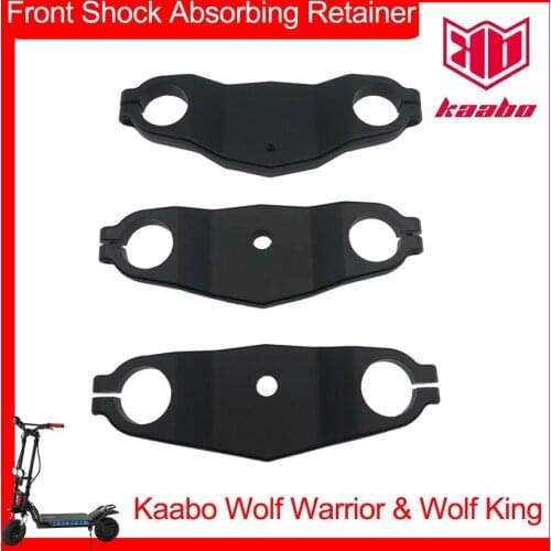 Front Shock Absorbing Retainer Absorber Bracket Horn Headlight Holder Upper Lower Part Kaabo Wolf Warrior King 11inch Scooter