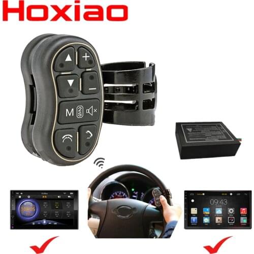 Car multimedia remote control car DVD MP5 Android player wireless remote control Steering wheel multi-function remote controller
