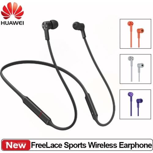 Huawei FreeLace Sport Wireless Earphone IPX5 Waterproof Bluetooth Headset Cable Metal Cavity Magnetic Switch Earphone