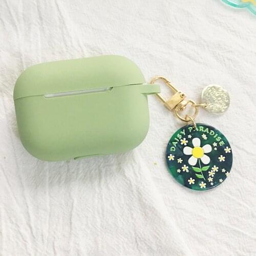 For QCY T10 case Cute Korea cartoon with Keychain Silicone Earphones Cover for QCY T 10 cover fundas