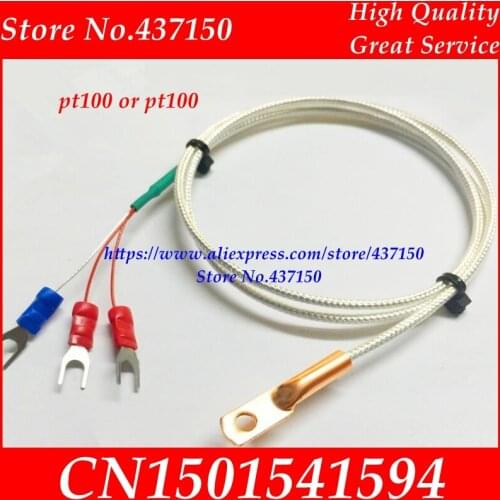 Patch type pt100 temperature sensor thermocouple temperature probe pt1000 copper patch thermal resistance round hole SMD