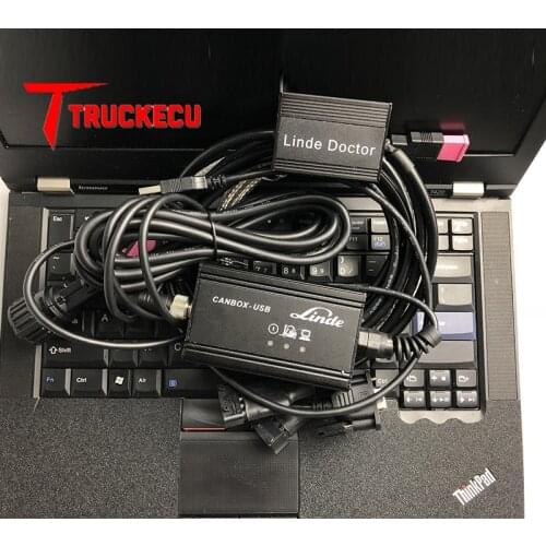 For Linde canbox Diagnostic linde doctor pathfinder Linde USB Doctor Diagnostic Cable linde Service Box linde diagnostic+T420