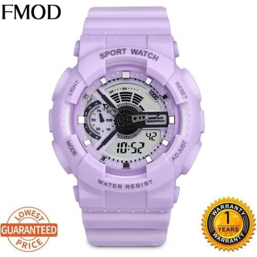 FMOD style lover Mens Ms Watch Top Brand Luxury Waterproof Sport Wristwatch Fashion Quartz Clock Couple Watch relogio masculino