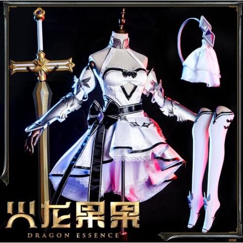 Game Princess Connect! Re:Dive Shizuru Cosplay Costume Combat Uniform Skirt Halloween Party Role Play Dress S-XL Or Custom-Make