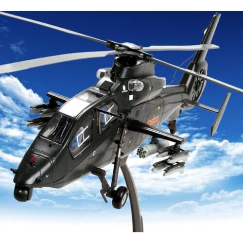 Simulation Z-19 Helicopter 1/30 Diecast Metal Alloy Model Airplane Commemorate Home Decor Educational Toy Collectables