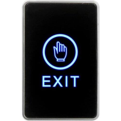 Release Button Push Touch Exit Button Eixt Door With LED Indicator for Home Security Protection for access Control System