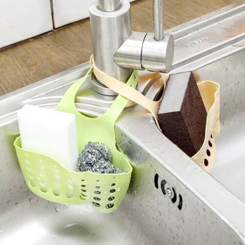 Kitchen Receiving Decoration Mini basket Kitchen receive a basket of soft plastic basket multi-function leaking