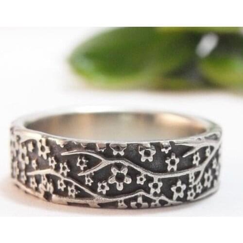 Fashion Exquisite 925 Pure Silver Engagement Wedding Anniversary Ring Size 6-10