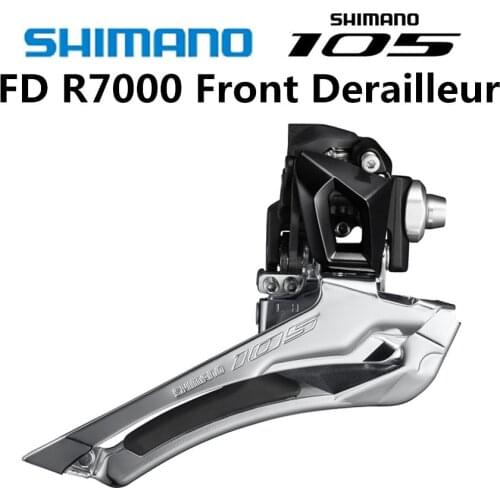 Shimano 105 FD R7000 F Front Derailleur 2x11 Speed Bicycle Front Derailleur 5800 5801 Braze on 31.8MM 34.9MM Clamp Band