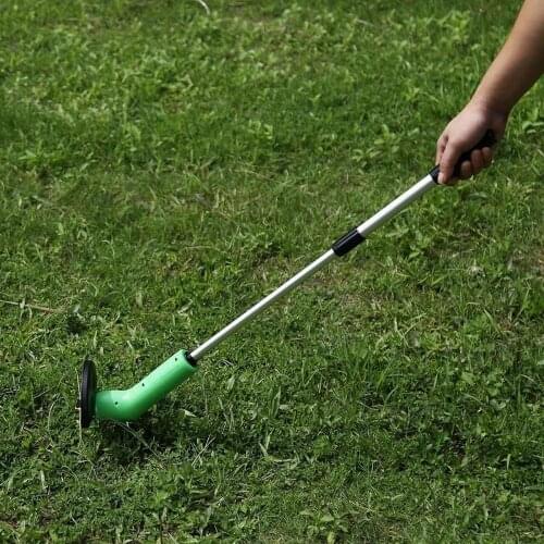 Portable Handheld Grass Trimmer Cordless Battery String Trimmer Edger Telescopic Trimming Tool For Home Garden Mini Lawn Mower