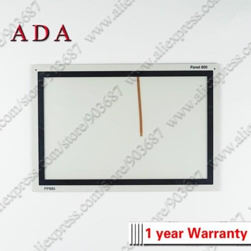 Panel 800 PP885 Touch Screen Panel Glass Digitizer for ABB Panel 800 PP885 ABB PP885 Touchscreen with Overlay Protective Film