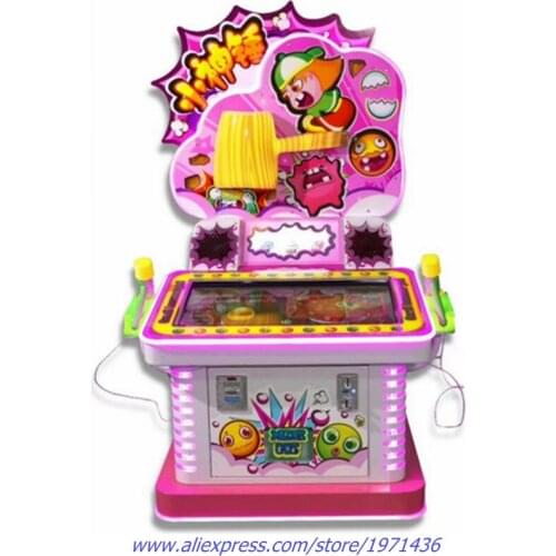 Hammer Hitting Video Games Amusement Token Coin Operated Arcade Gift Prize Tickets Redemption Game Machine For Kids and Adults