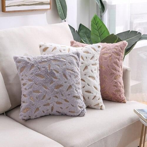 1PC Cushion Cover Pillows Decorative 3D Plush Pillowcase Soft Bed Sofa Pillow Cover Nordic Home Decor
