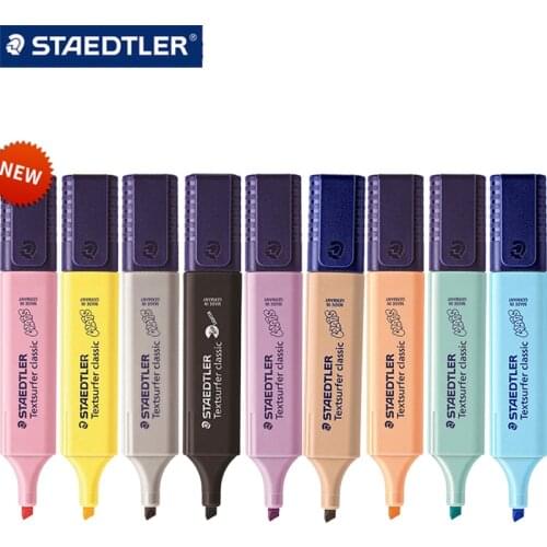 1pcs STAEDTLER highlighter 364 C Childrens Macaron color student office highlights color text highlight marker