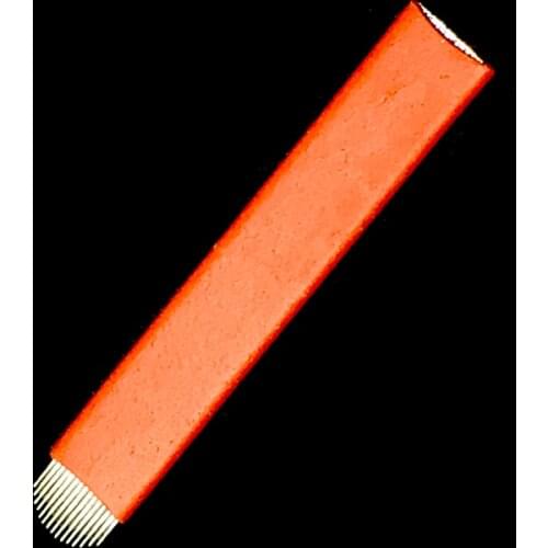 100 PCS 15Pin U Shape Eyebrow Tattoo Needles Blades Makeup Needles For 3D Permanent Makeup Manual Microblading Pen Free Shipping