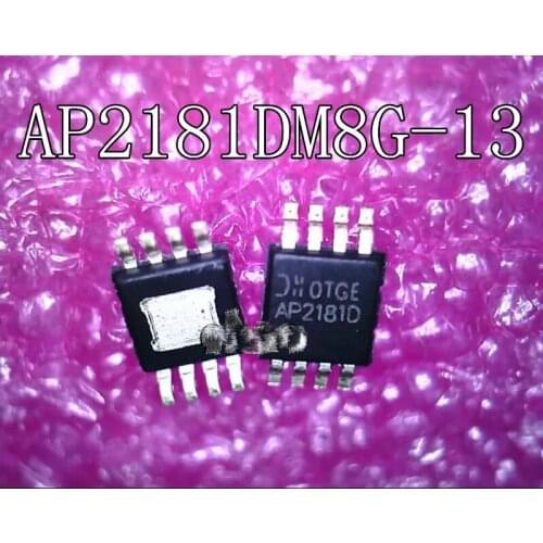 20PCS/ AP2181DM8G-13 AP2181D AP2181DM8G MSOP-8