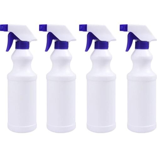 4PCS Spray Bottles Leak Proof Chemical Resistant Mist Stream Sprayer Dilution Bottle Cleaning Products Liquid Trigger Sprayer