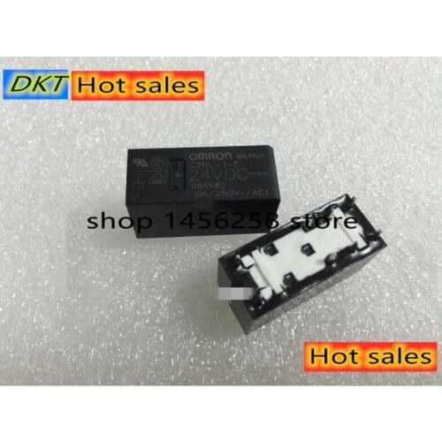 5 stücke Omron Relais G2RL-1-E-5VDC G2RL-1-E-12VDC G2RL-1-E-24VDC 250V 16A relais 8 pin relais 5 V/12 V/ 24VDC relais