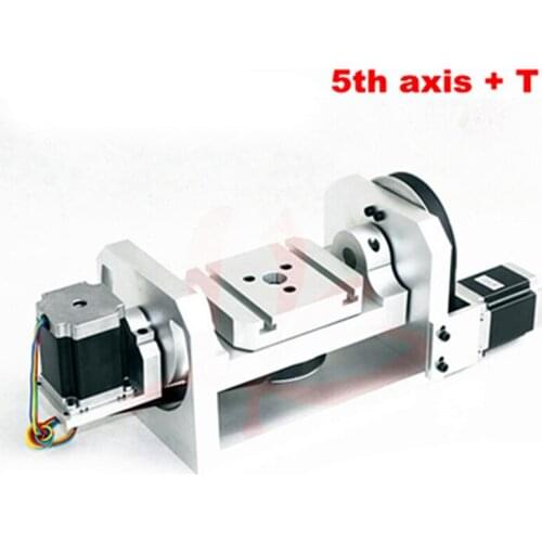 CNC dividing head CNC 4th 5th axis A aixs Rotary axis with table for cnc milling machine A shaft
